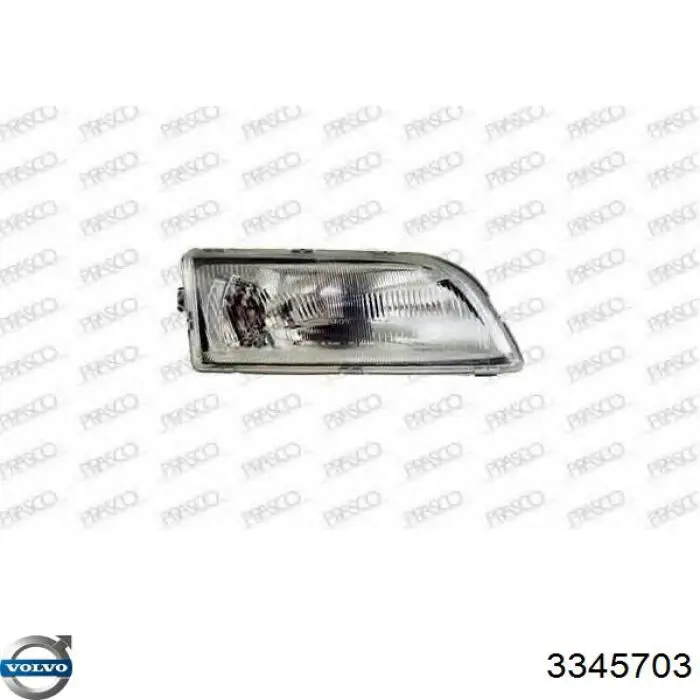  Reflektor prawy Volvo V40 