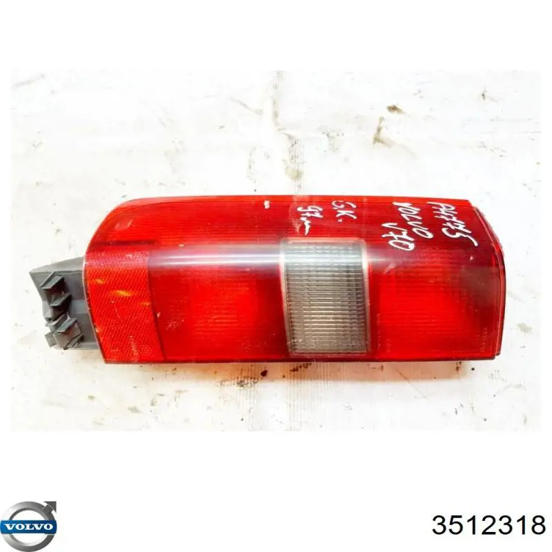 Lampa zespolona tylna lewa Volvo V70 I kombi (LV) (1997 - 2000) cena, od 54,72 USD