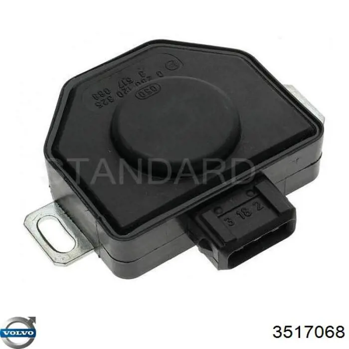 Do koszyka 3517068 Volvo Czujnik położenia przepustnicy (potencjometr)