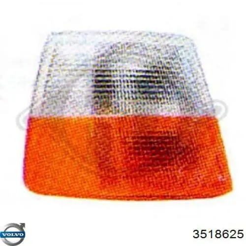Kierunkowskaz prawy Volvo 940 sedana (944) (1990 - 1994) cena, od 26,37 USD