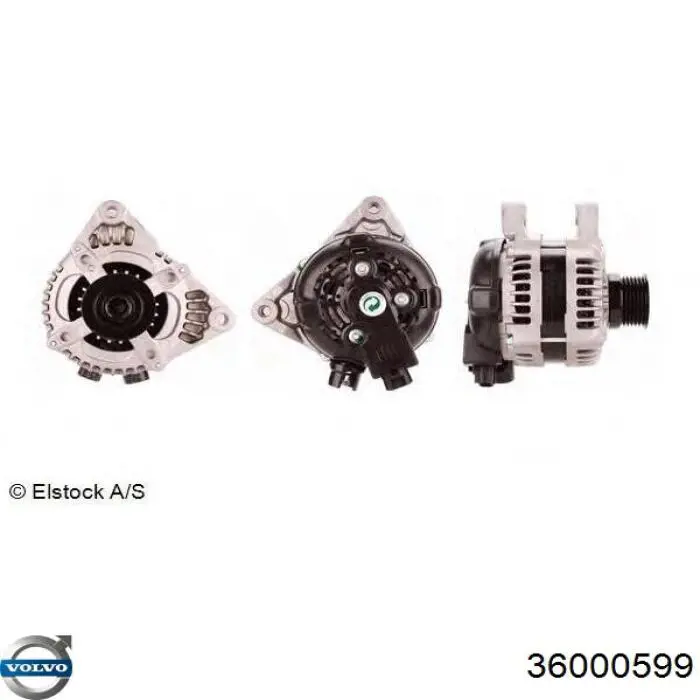 Alternator 36000599 Volvo