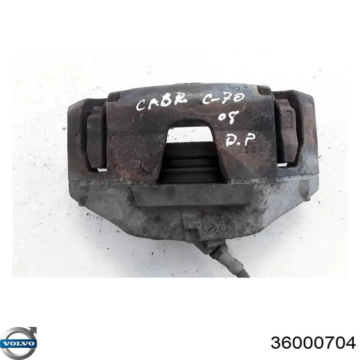 Do koszyka 36000704 Volvo Zacisk hamulcowy przedni prawy