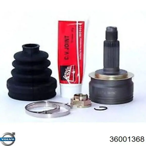 Do koszyka 36001368 Volvo Półoś napędowa przednia lewa