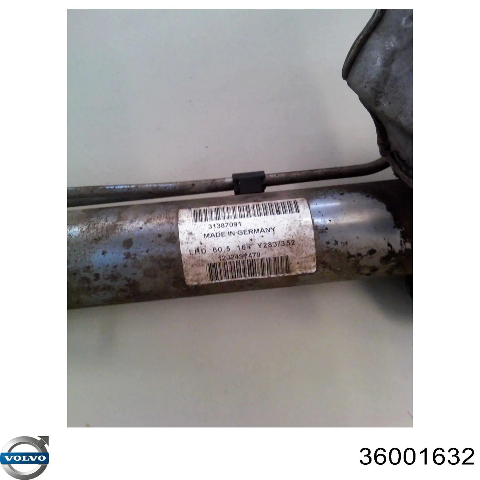 Listwa kierownicza (maglownica) Volvo 36001632 cena, od 280,92 USD