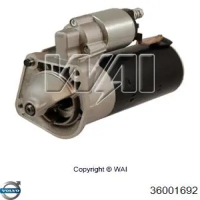 Do koszyka 36001692 Volvo Rozrusznik