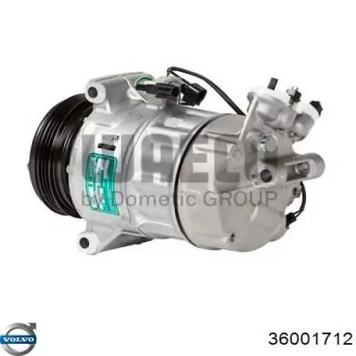Sprężarka klimatyzacji Volvo 36001712 cena, od 304,76 USD