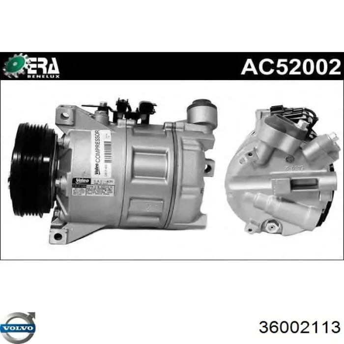 Sprężarka klimatyzacji 36002113 Volvo
