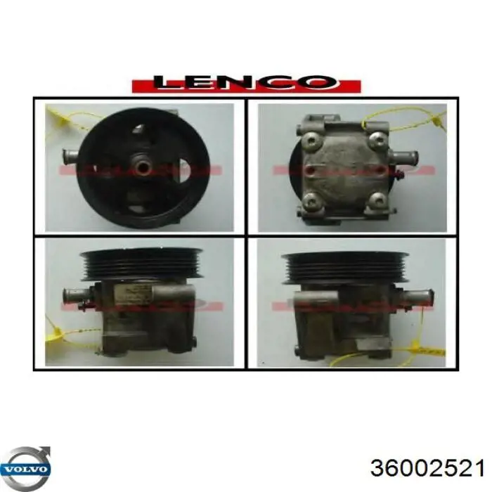 36002521 Volvo Pompa wspomagania hydraulicznego kierownicy