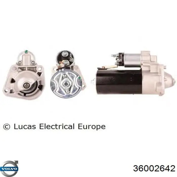 Rozrusznik Volvo 36002642 cena, od 69,45 USD