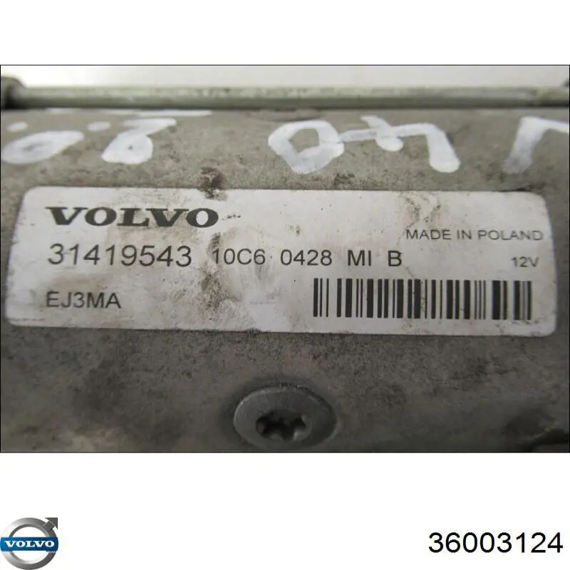 Rozrusznik 36010805 Volvo