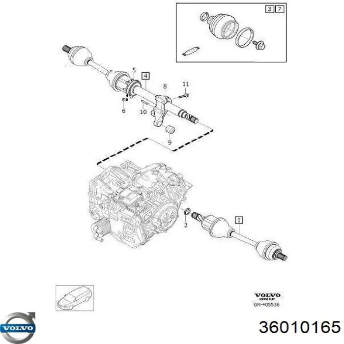  Volvo 36010165