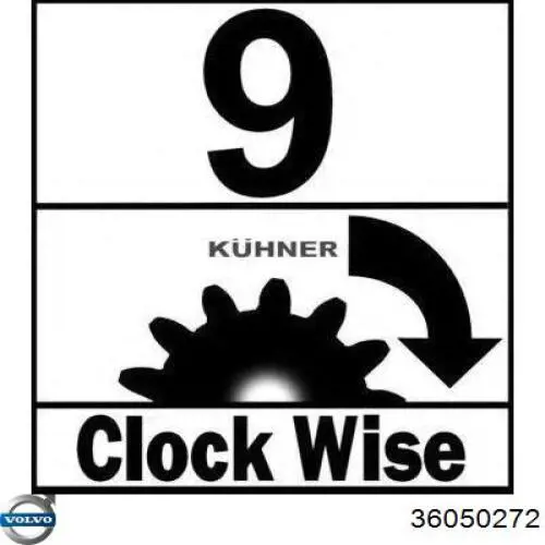 Rozrusznik Volvo 36050272 cena, od 90,24 USD