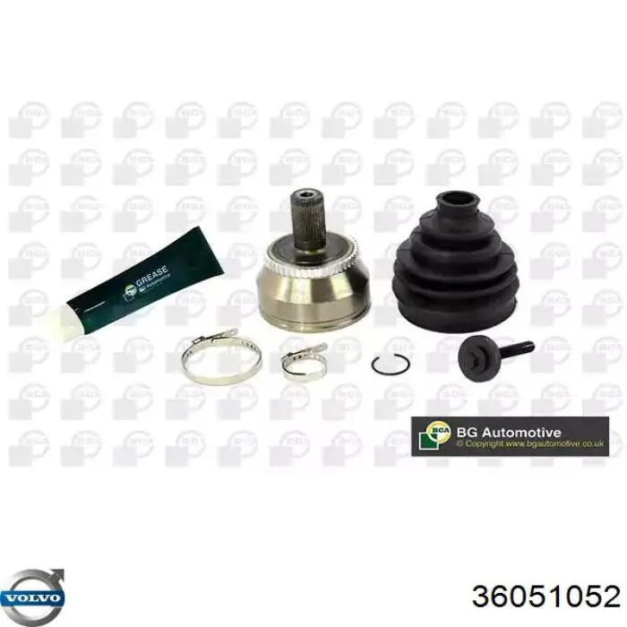 Półoś napędowa przednia prawa Volvo 8602532 cena, od 95,80 USD