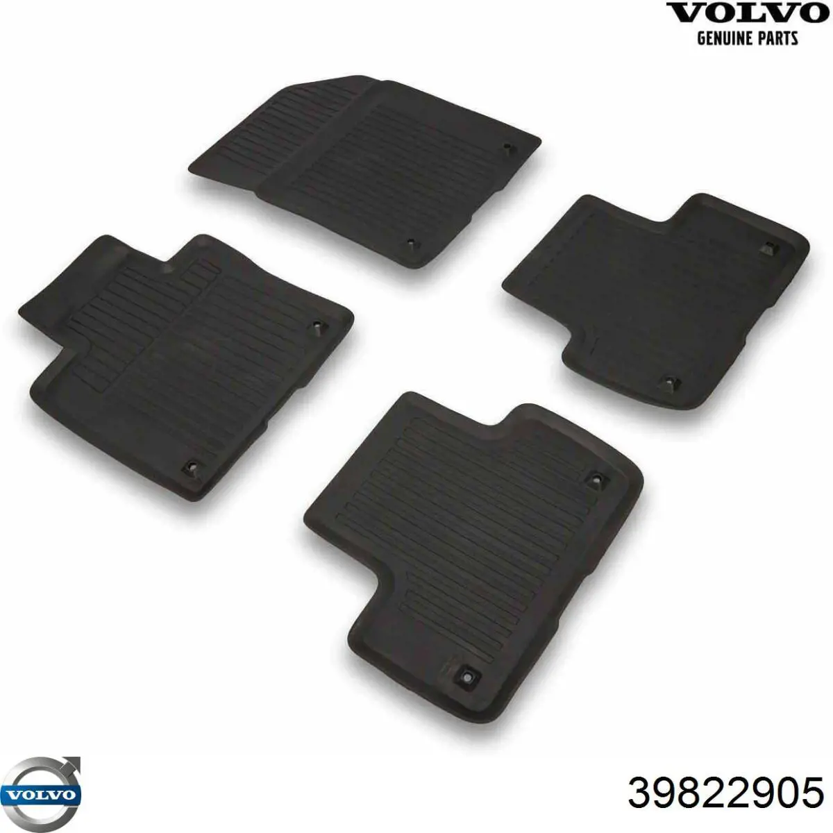 39822905 Volvo Dywaniki przód+tył, komplet