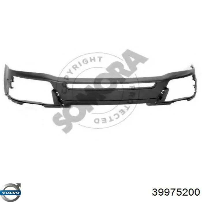 39975200 Volvo Zderzak przedni