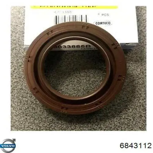 Do koszyka 6843112 Volvo Uszczelniacz półosi mostu przedniego