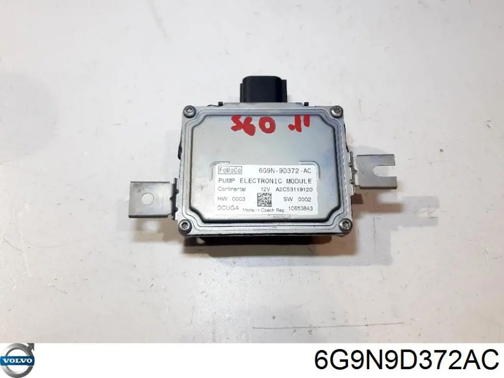 Sterownik pompy paliwa Volvo 6G9N9D372AC cena, od 88,53 USD