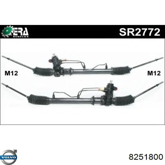Listwa kierownicza (maglownica) Volvo 8251800 cena, od 122,58 USD