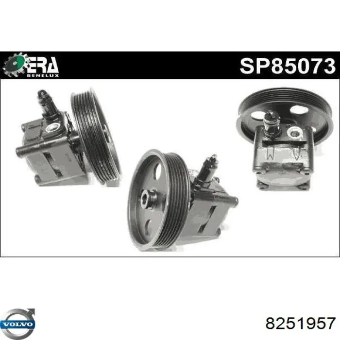 Pompa wspomagania hydraulicznego kierownicy Volvo 8251957 cena, od 218,25 USD