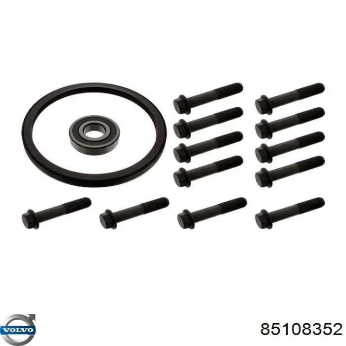 Do koszyka 85108352 Volvo Uszczelniacz wału korbowego silnika tylny