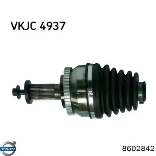 Półoś napędowa przednia lewa Volvo 8252035 cena, od 176,79 USD