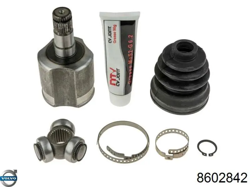 8252035 Volvo Półoś napędowa przednia lewa