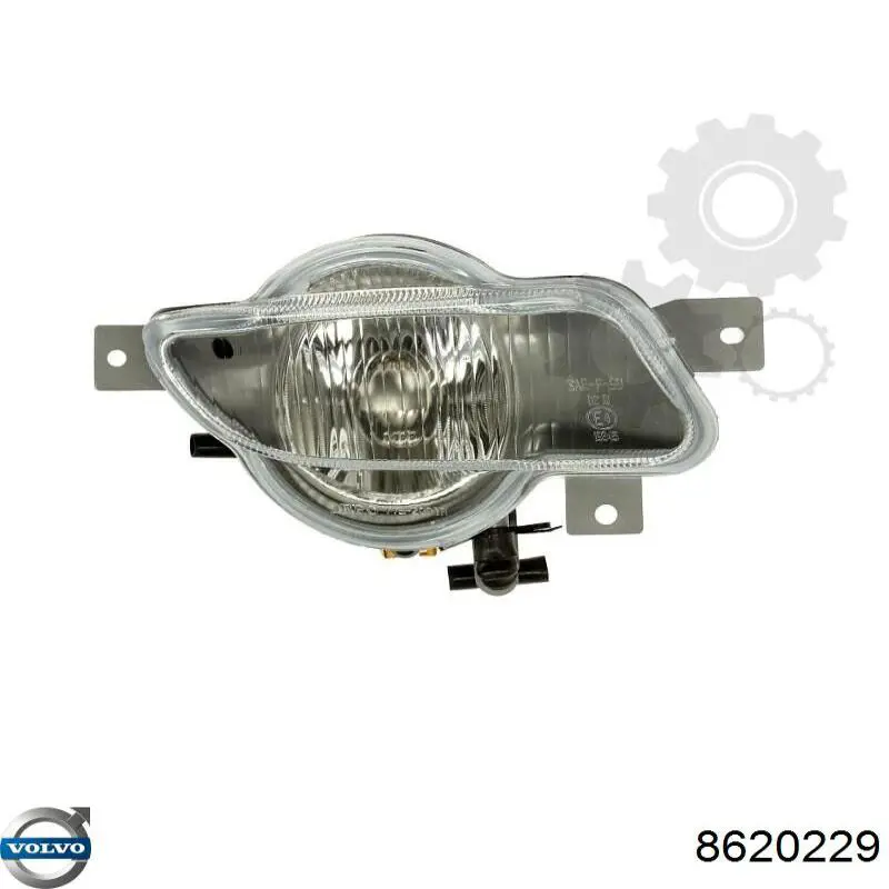 Do koszyka 8620229 Volvo Lampa przeciwmgielna prawa