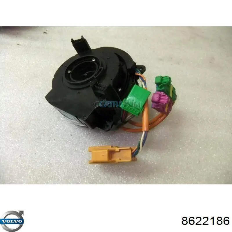 Do koszyka 8622186 Volvo Pierścień kontaktowy AIRBAG, taśma kierownicy