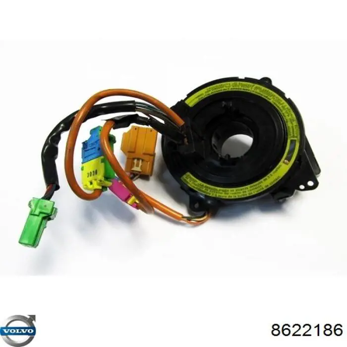 Pierścień kontaktowy AIRBAG, taśma kierownicy Volvo 8622186 cena, od 109,30 USD