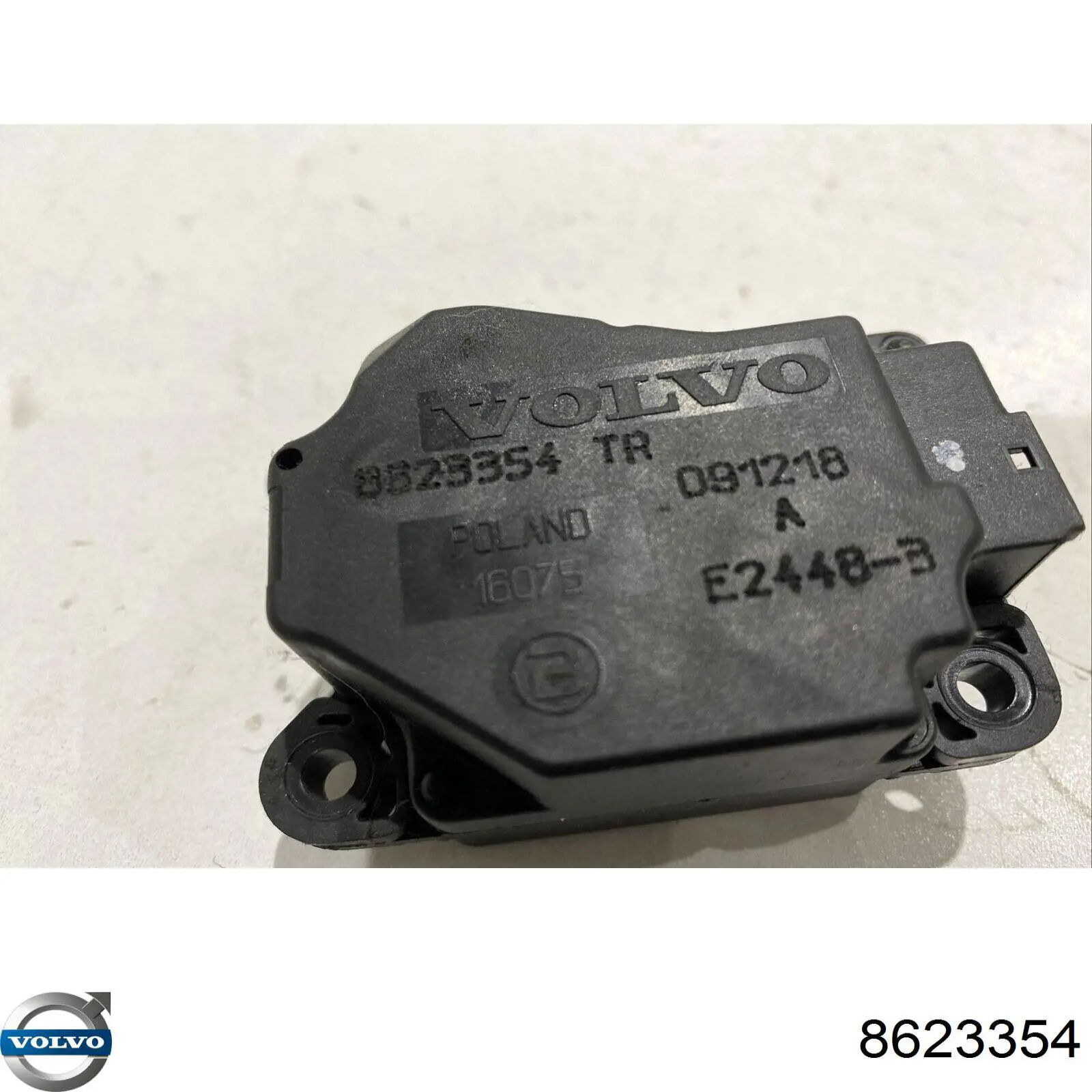 8623354 Volvo Silniczek sterujący klapą recyrkulacji powietrza