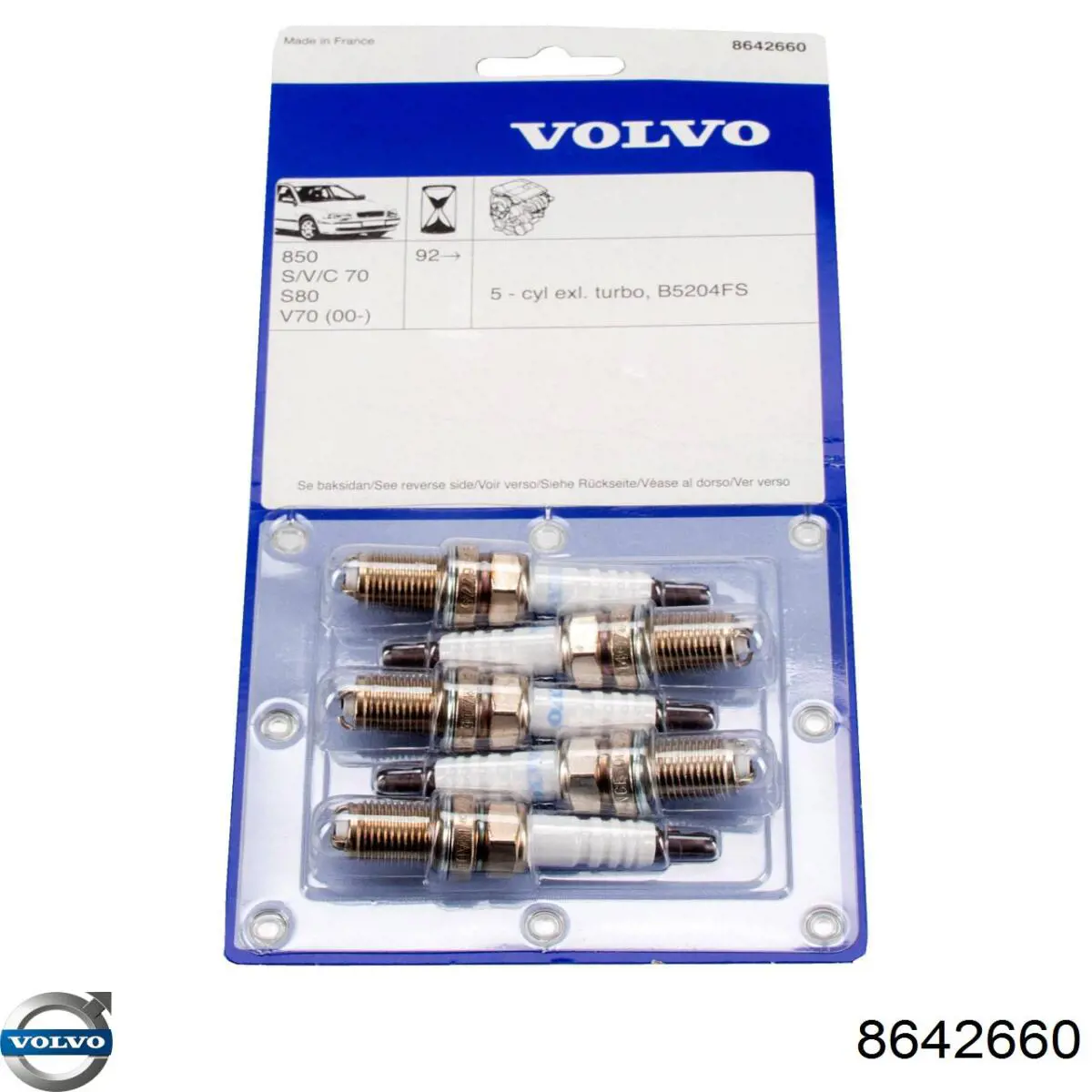 Świeca zapłonowa Volvo 8642660 cena, od 9,02 USD