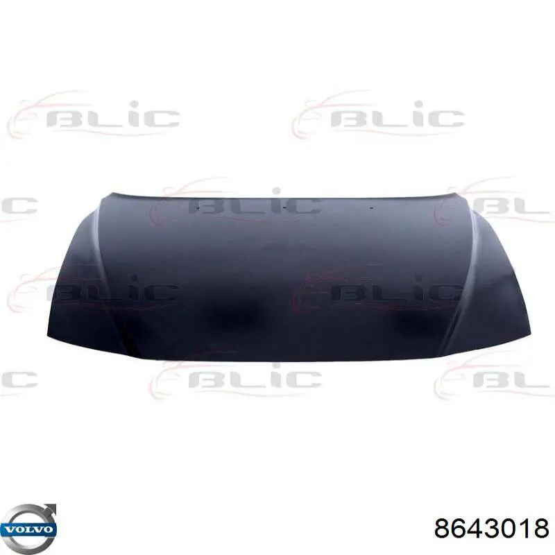 Do koszyka Maska silnika Volvo S80 I TS, TH, KV