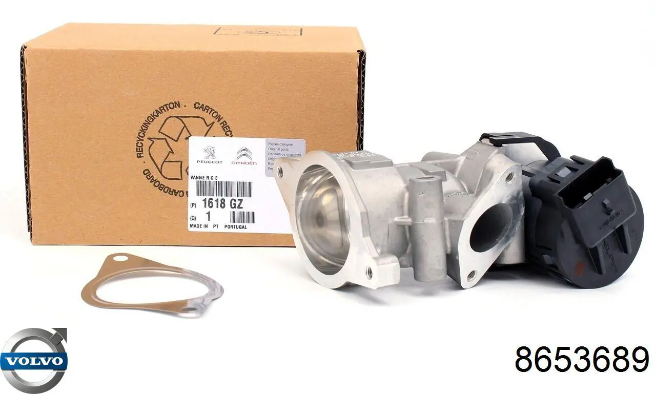 Uszczelka zaworu recyrkulacji EGR Volvo 8653689 cena, od 6,69 USD