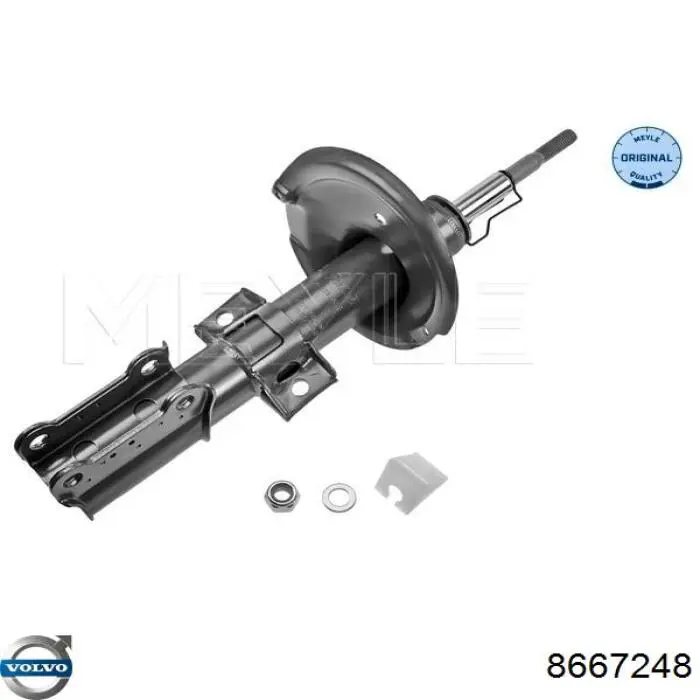 Do koszyka 8667248 Volvo Amortyzator przedni