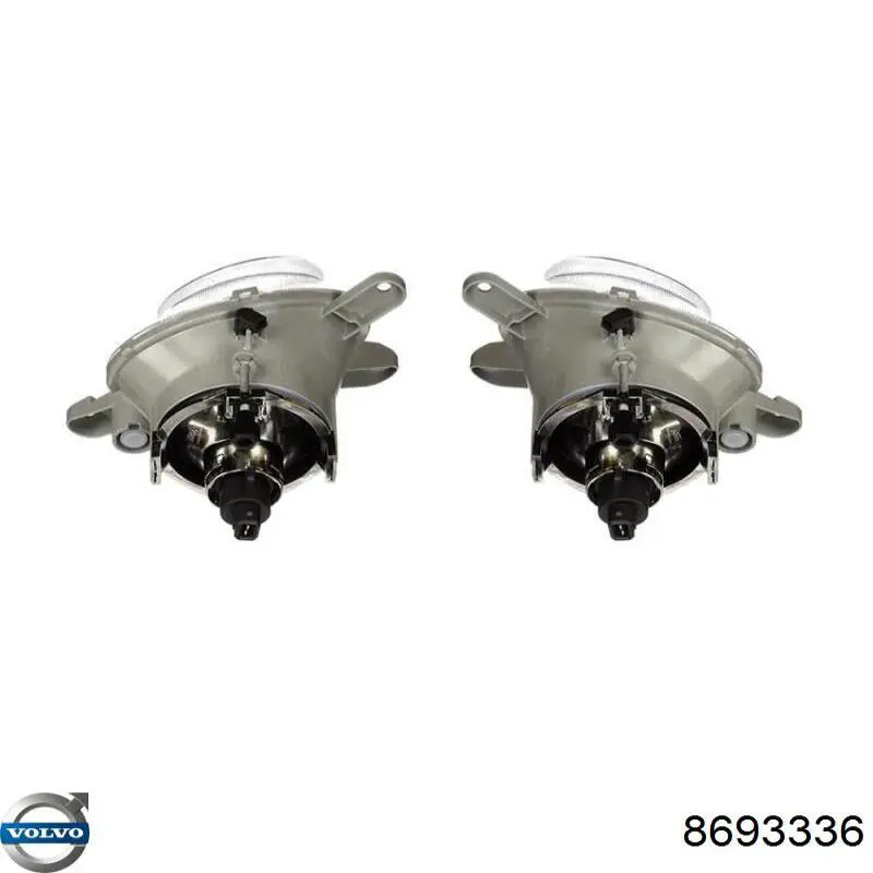 Lampa przeciwmgielna lewa Volvo 8693336 cena, od 65,31 USD