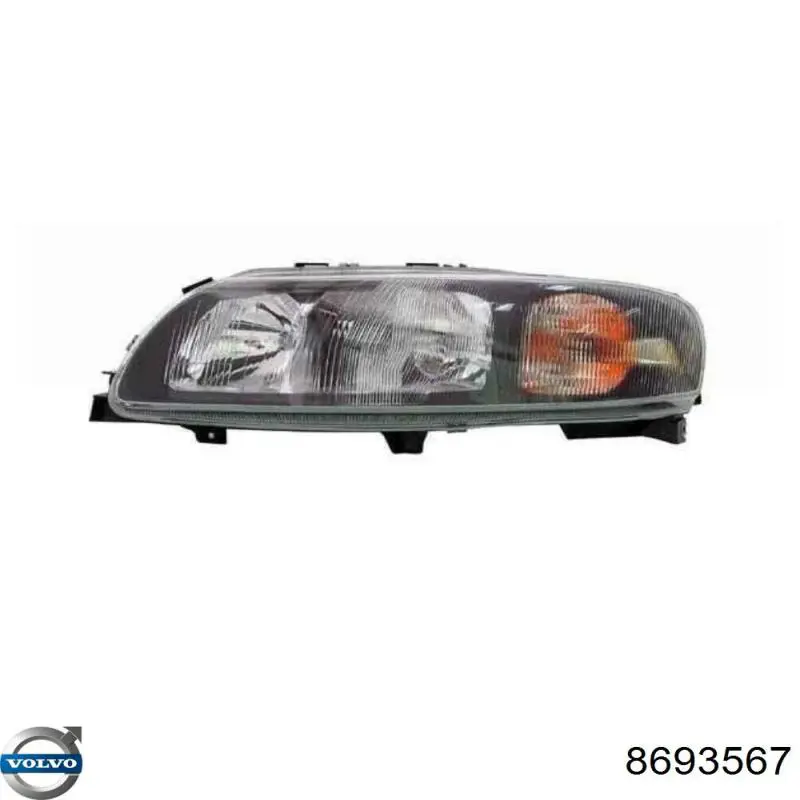 8693567 Volvo Reflektor lewy