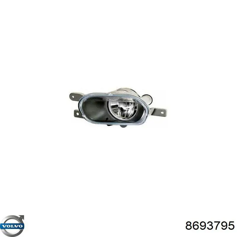 Lampa przeciwmgielna lewa Volvo 8693795 cena, od 77,80 USD