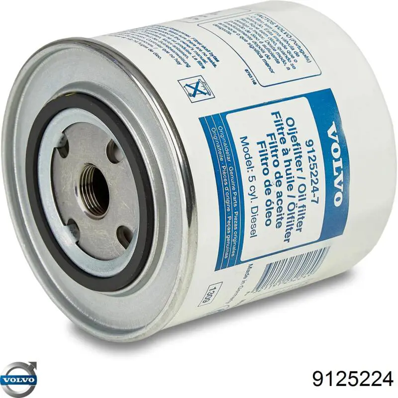 Do koszyka 9125224 Volvo Filtr oleju