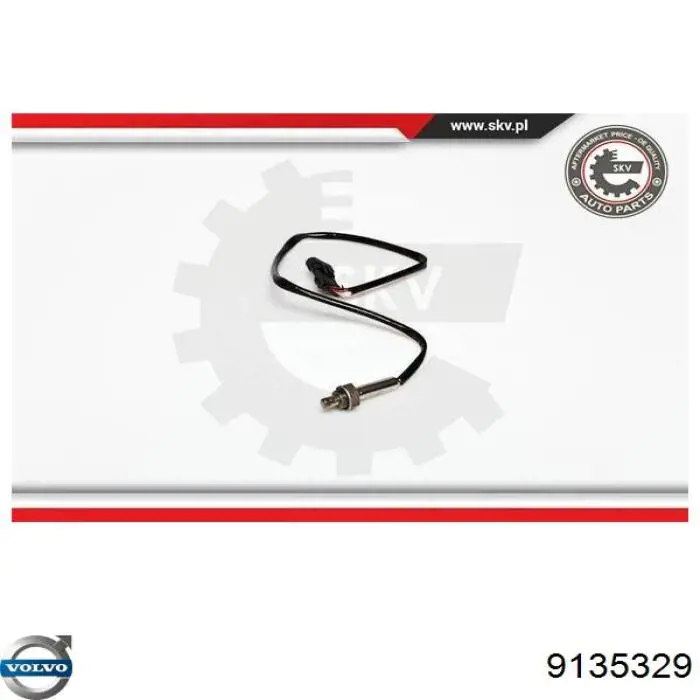 Do koszyka 9135329 Volvo Sonda lambda, czujnik tlenu