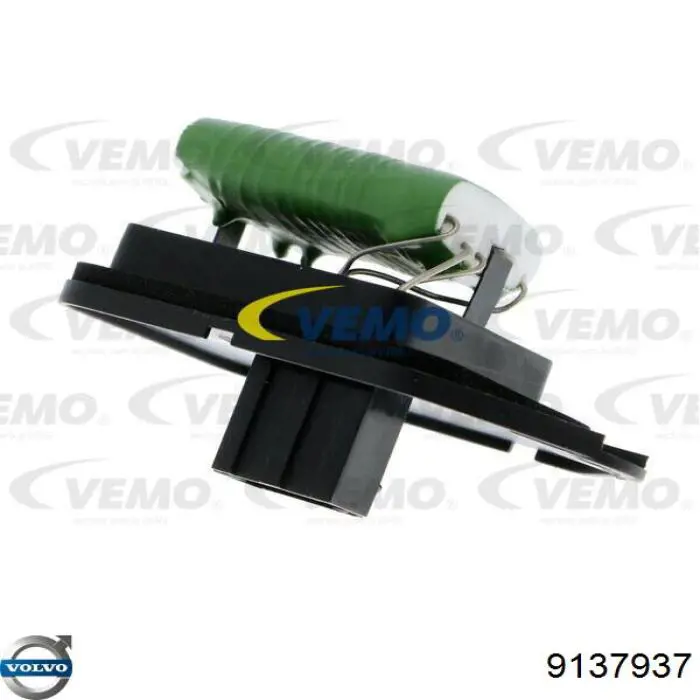Rezystor wentylatora nagrzewnicy (ogrzewacza kabiny) Volvo 9137937 cena, od 18,11 USD