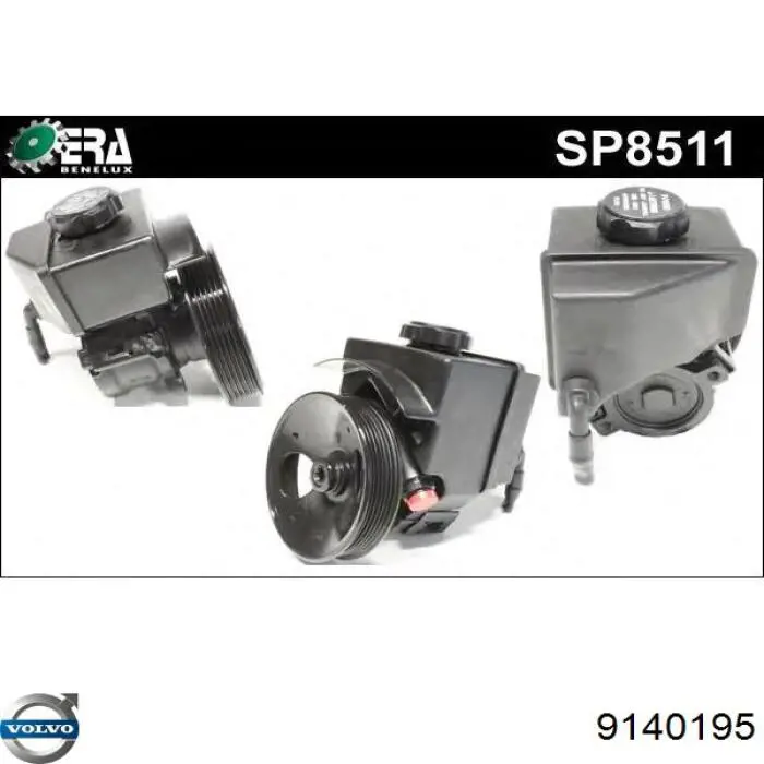 Pompa wspomagania hydraulicznego kierownicy Volvo 9140195 cena, od 81,72 USD