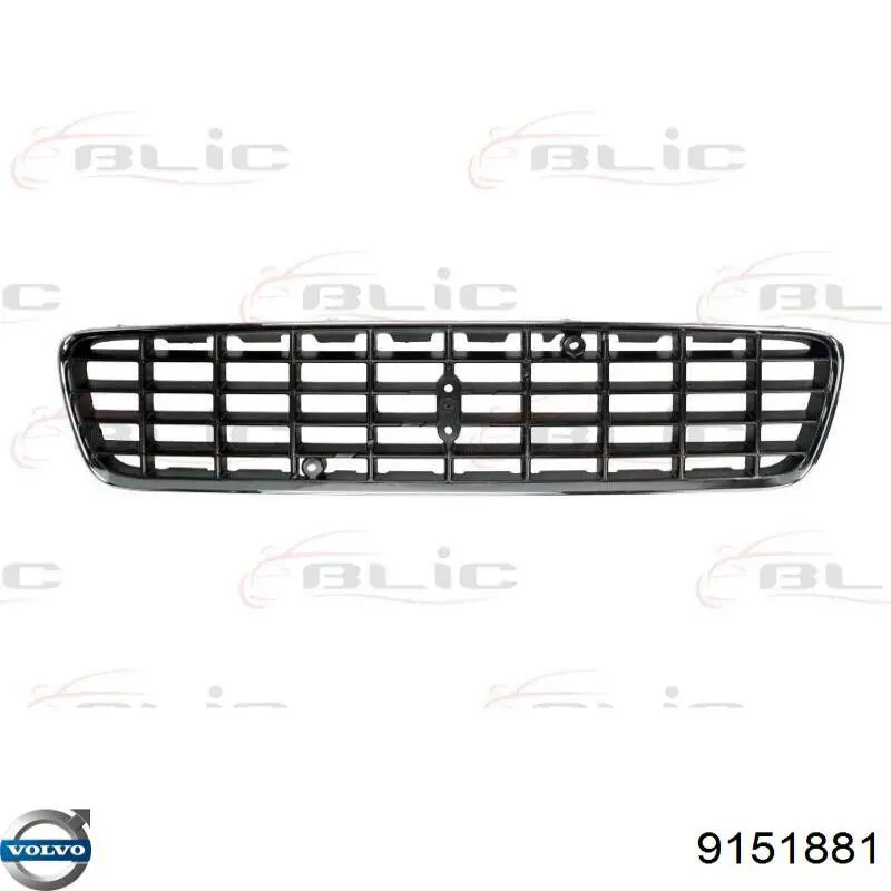 Do koszyka Atrapa chłodnicy Volvo S60 I RS, RH