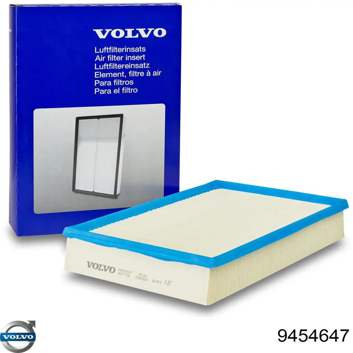Do koszyka 9454647 Volvo Filtr powietrza