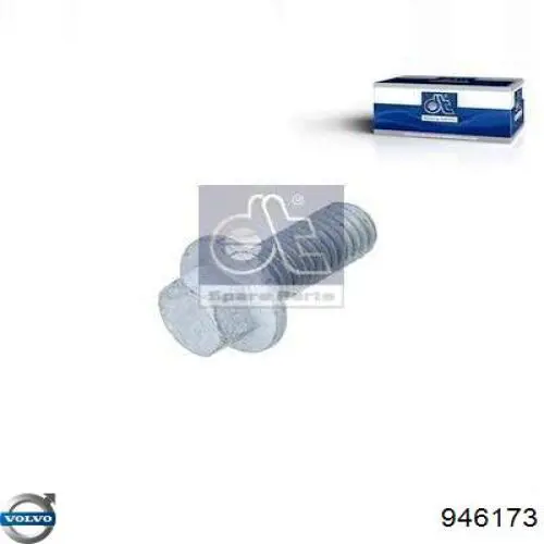 Do koszyka 946173 Volvo Śruba układu wydechowego (tłumika)