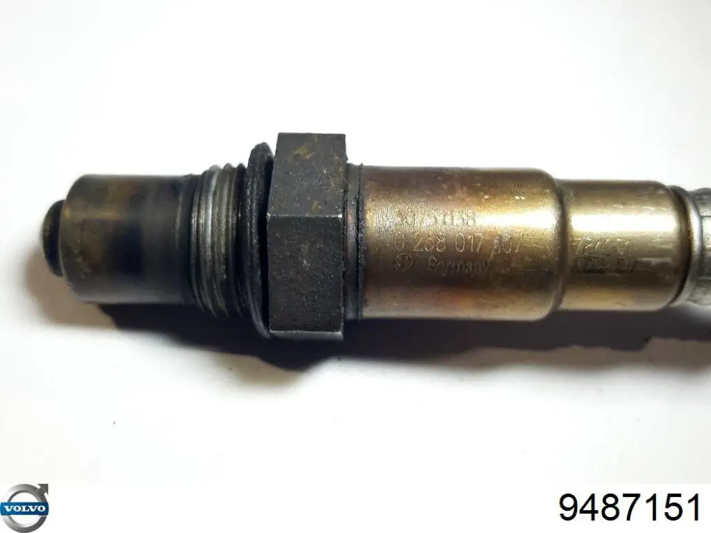 Sonda lambda czujnik tlenu przed katalizatorem prawy Volvo 9487151 cena, od 95,52 USD