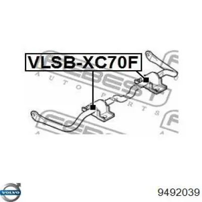9492039 Volvo Stabilizator przedni