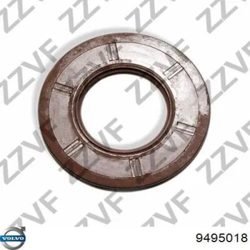 9495018 Volvo Uszczelniacz półosi prawej mostu przedniego