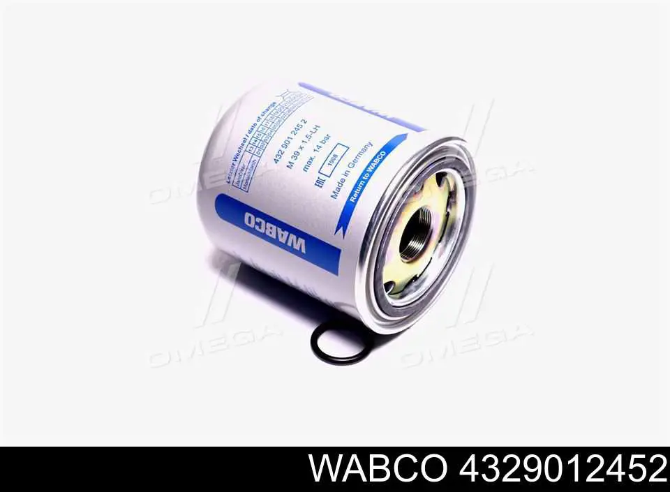 Filtr osuszacza powietrza (separatora oleju/wilgoci) (TRUCK) Wabco 4329012452 cena, od 52,02 USD