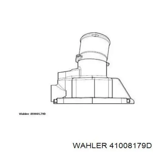 41008179D Wahler Termostat