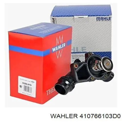 Obudowa termostatu Wahler 410766103D0 cena, od 74,12 USD